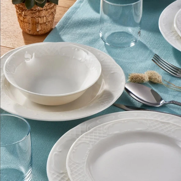 Güral Porselen Safir 82 Parça Yemek Takımı - 6