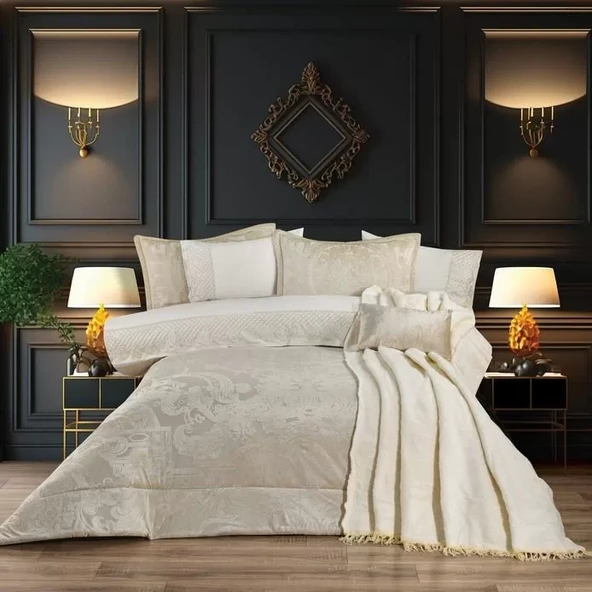 Schafer Home Bolero Çeyiz Seti 11 Parça Gold ürün görseli 1