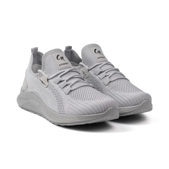 Erkek Buz Siyah Sneaker Spor Ayakkabı Rahat Hafif Günlük - Resim 6