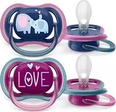Philips Avent Scf349/22 Ultra Air 18+ Ay 2'li Kız Emzik - 1
