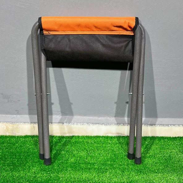 Argeus Katlanabilir Pedli Tabure Turuncu (19017) - 3