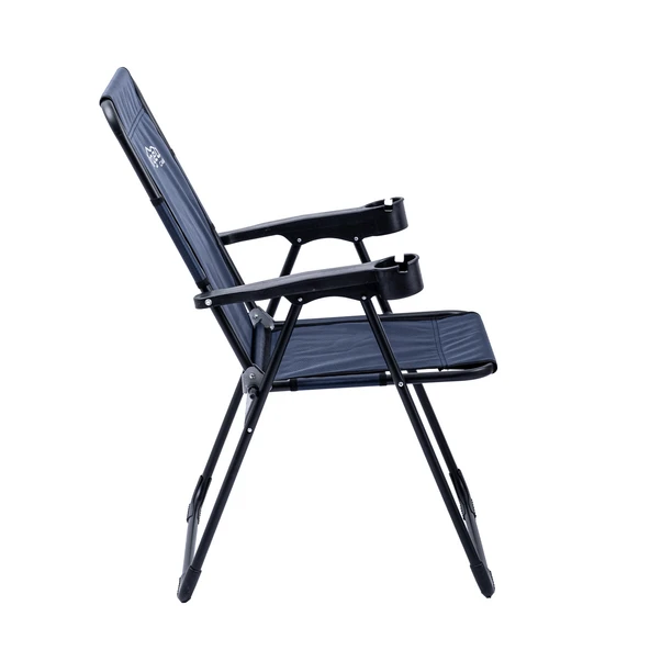 Katlanabilir Kamp Sandalyesi - Rest - Bardaklıklı - Argeus - Lacivert - Resim 5