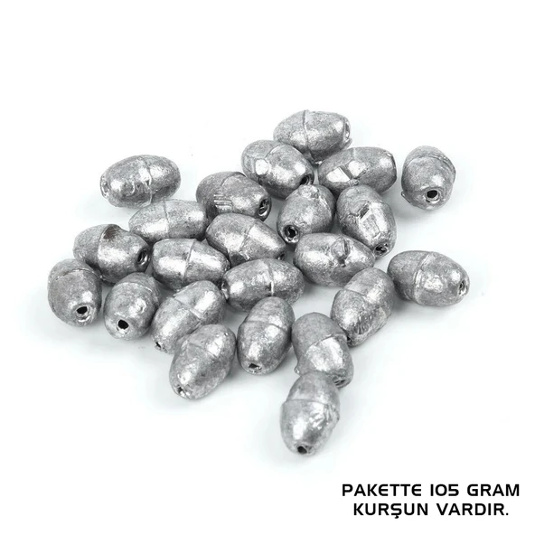 Gezer Olta Kurşunu - Kıstırma (Zeytin) Kurşun - 50 Gram - 1KG