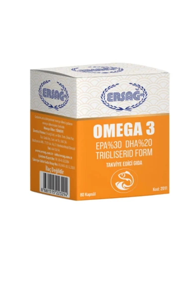 Ersağ Omega 3 , Kapsül 80 Adet - 1