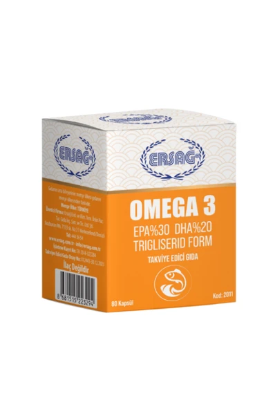 Ersağ ERSAĞ OMEGA 3 + ÇÖREKOTU YAĞI JEL KAPSÜL FIRSAT PAKETİ - 3