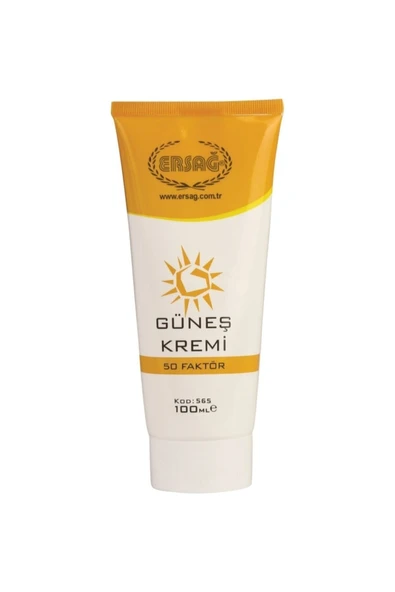 Ersağ Güneş Kremi 50 Faktör 100 ml 565-8 - 1