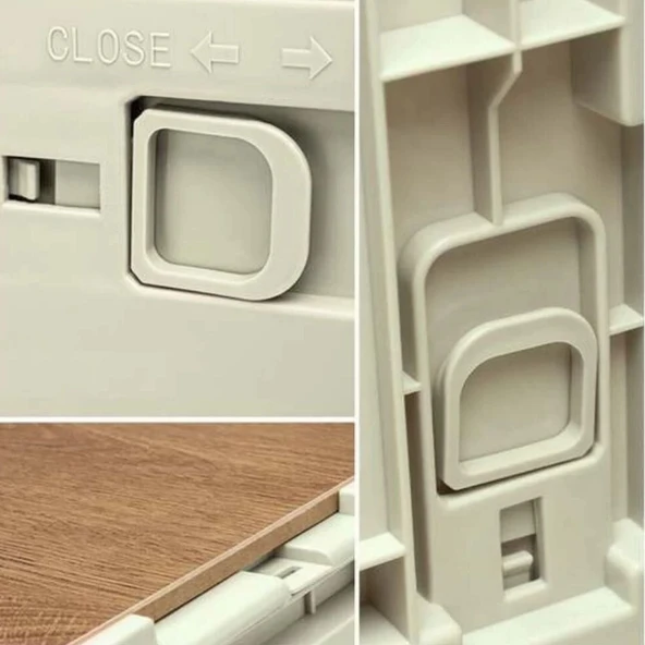 Katlanabilir Kamp Saklama Kutusu - 60 LT - Madfox - Haki - 547304 - 3