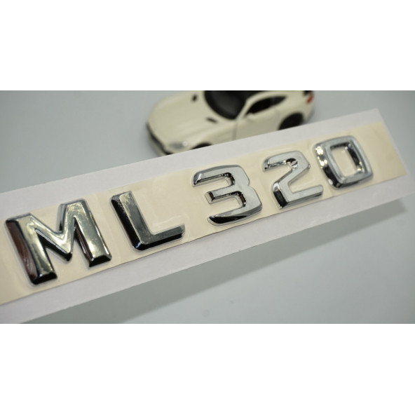 ML 320 Bagaj Krom ABS 3M 3D Yazı Logo - 1