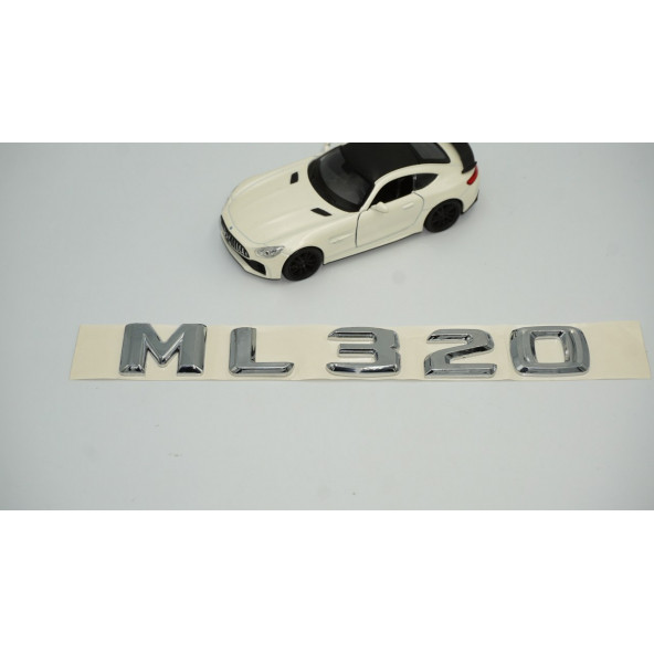ML 320 Bagaj Krom ABS 3M 3D Yazı Logo - 2