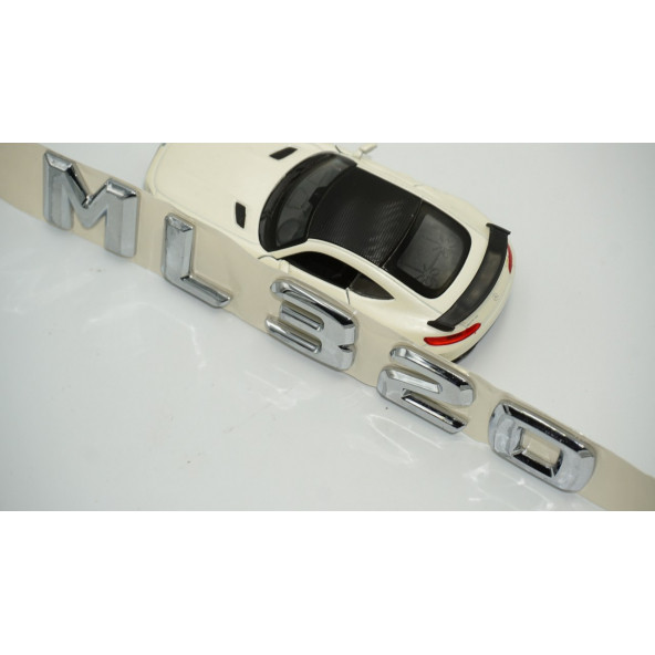 ML 320 Bagaj Krom ABS 3M 3D Yazı Logo - 4