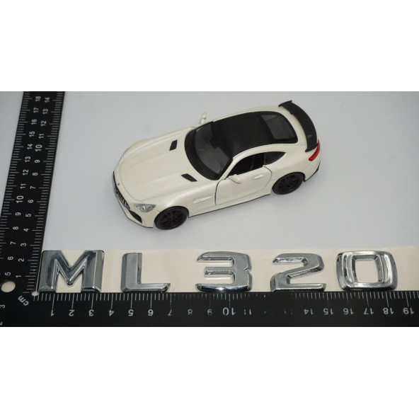 ML 320 Bagaj Krom ABS 3M 3D Yazı Logo - 5