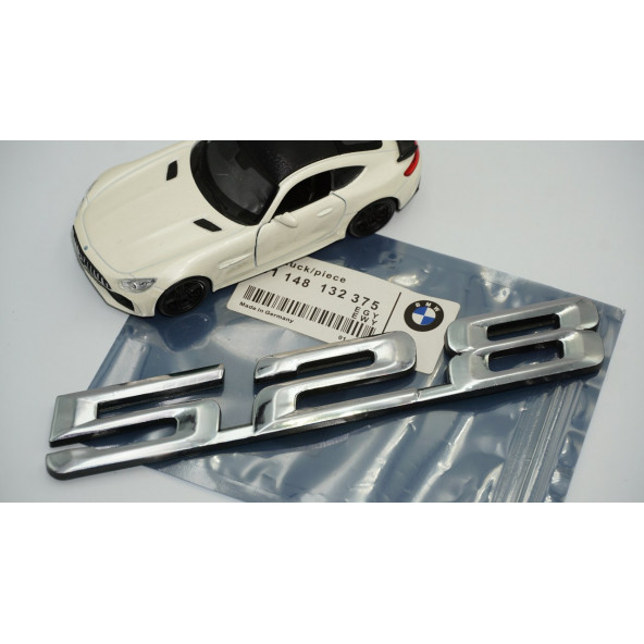 Bmw 528 Bagaj Krom ABS 3M 3D Yazı Logo Orjinal Ürün - Resim 7