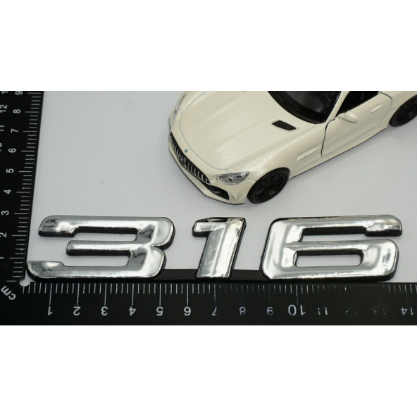 Bmw 316 Bagaj Krom ABS 3M 3D Yazı Logo Orjinal Ürün - 6
