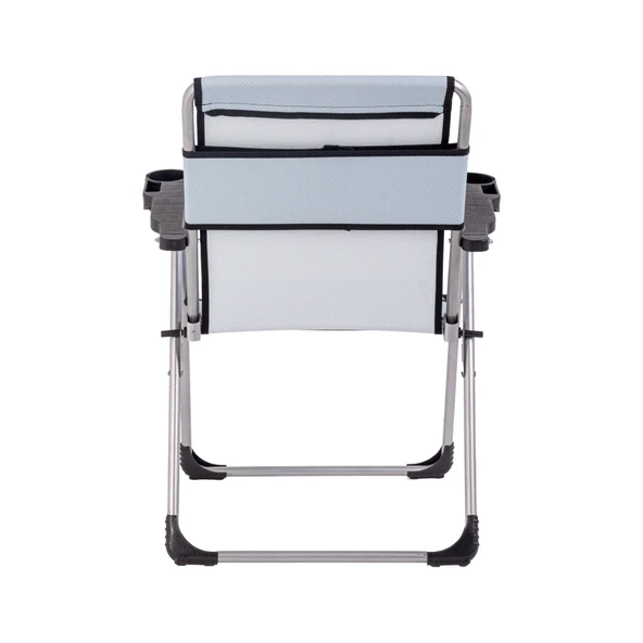 Katlanabilir Piknik ve Kamp Sandalyesi - Bardaklıklı - Rock - Turkuaz (A-01)- 140KG Taşıma - Resim 4