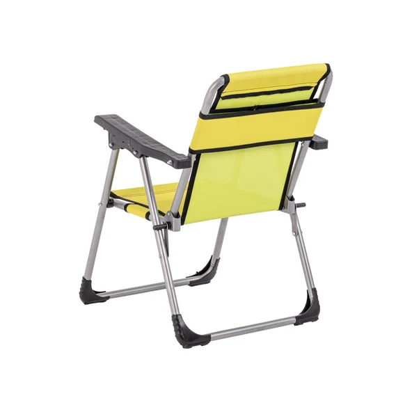 Katlanır Çocuk Kamp Sandalyesi - Argeus Rock Junior - Limon (J-02) - Resim 2