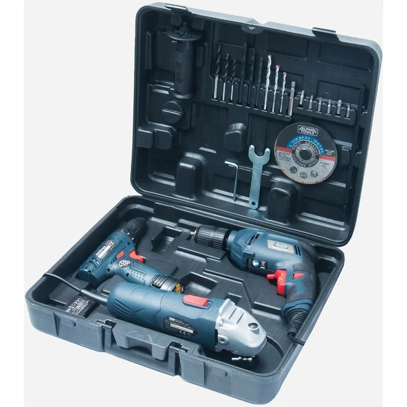 Alpha Tools 3Parça Makina Seti AT-PK 03 - 2
