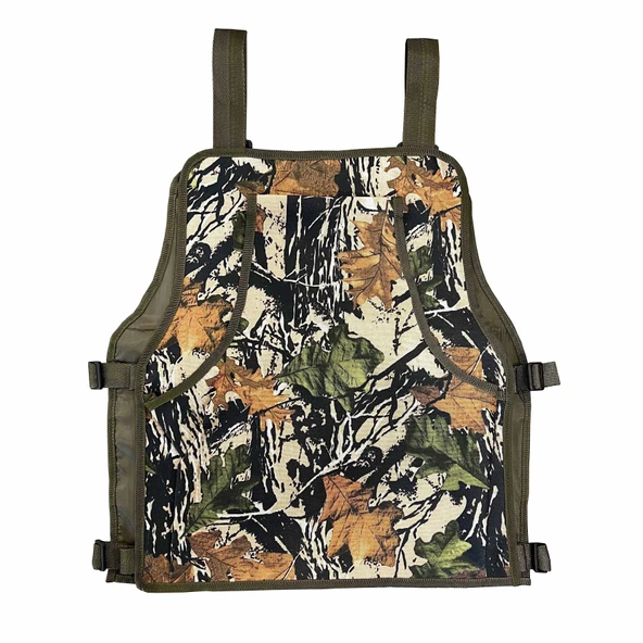 Savex Meşe Desenli Kolonlu Avcı Yeleği (27114) - 2