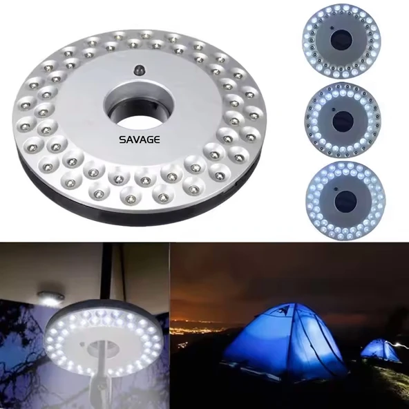Savage 48 LED'li Kamp Çadır Lambası (CR-5035) - 5