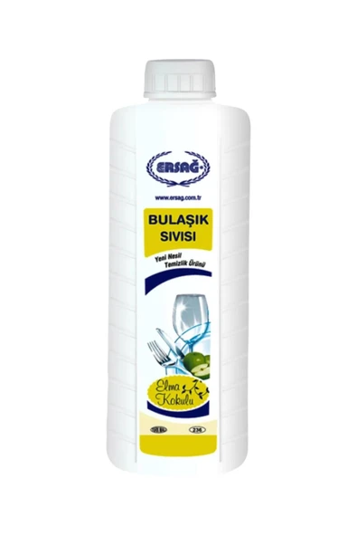 Ersağ Bulaşık Sıvısı Elma Kokulu 1000 ml - 1