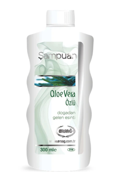 Ersağ Ersağ Aloe Vera Özlü Şampuan 300 ml - 1