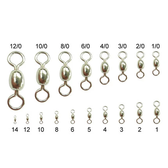 TY-10001 Çelik Bilyeli Fırdöndü (4'lü) No:4/0 ürün görseli