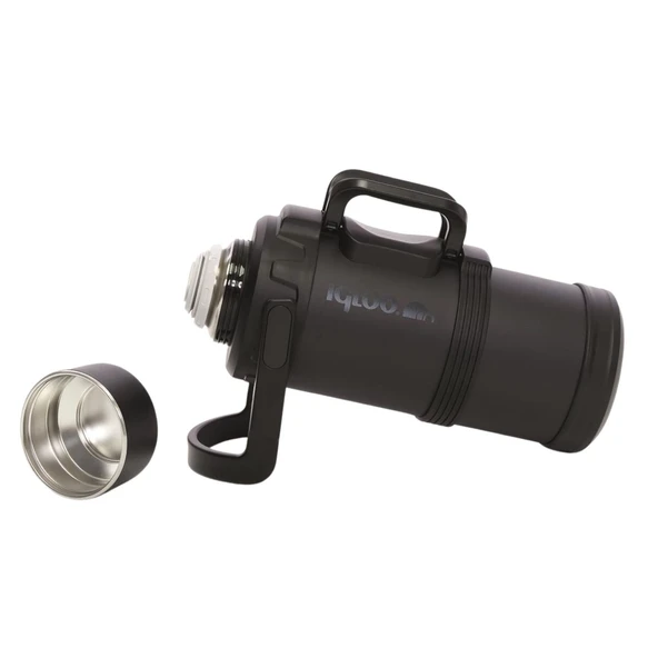 Çelik Termos - Igloo - Big Barrel - 5 lt - Siyah - 205680 - Resim 5