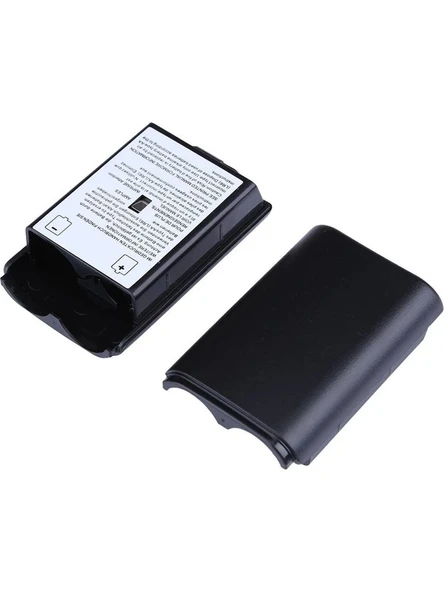 Xbox 360 Kumandası İçin Pil Kapağı Pil Yuvası Siyah ürün görseli