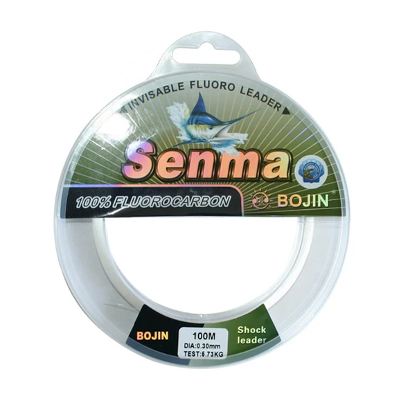 Bojin Senma %100 Fluorocarbon Misina 100 mt 0.30 mm ürün görseli 1