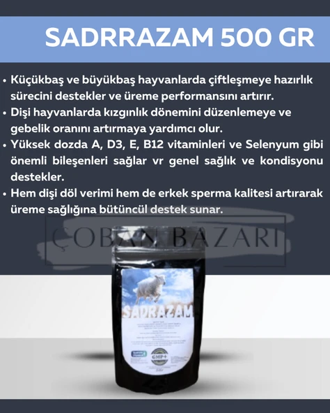 KIZGINLIK İÇİN BİREBİR SADRAZAM (500 GRAM) ürün görseli
