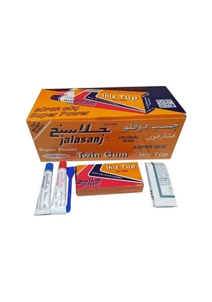 Jalasanj Iran Yapıştırıcı 24 Adet Ikiz Tüp Epoksi Metal Yapıştırıcı Orijinal ürün görseli 1