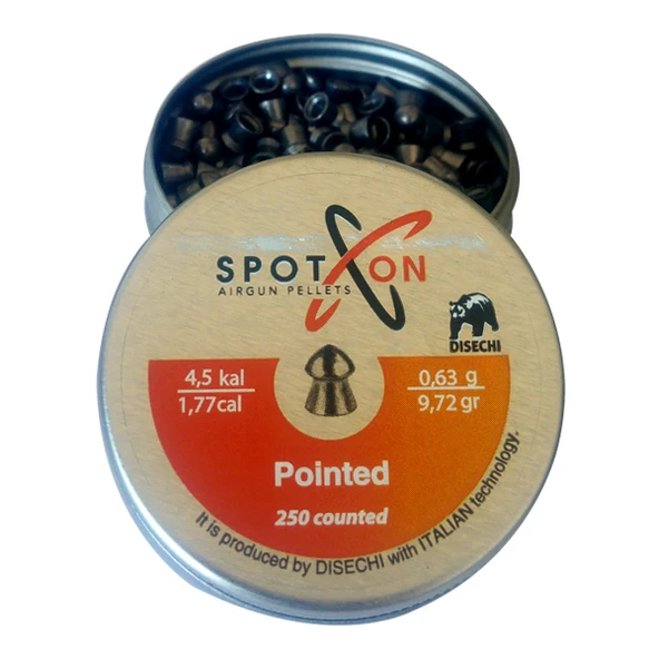 Spoton Pointed Havalı Saçma 4.5 mm (250'li) ürün görseli