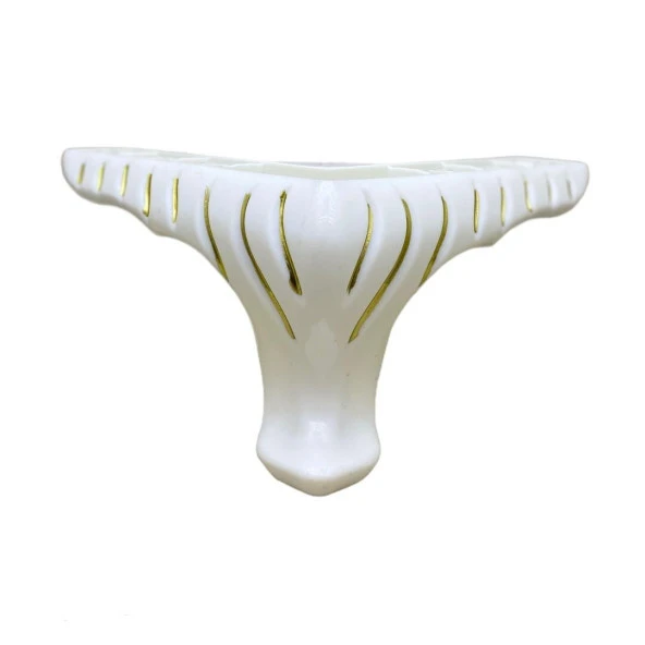 Mobilya Koltuk Ayağı Baza Çekyat Chester Oturma Grubu 12 Cm Altın Çizgili