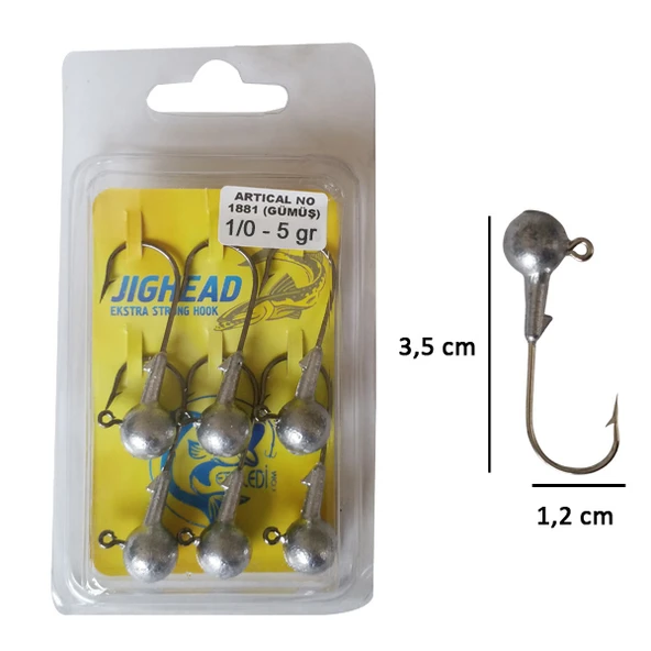 1881 Gümüş Zoka 5 Gr. No :1/0 ürün görseli 1