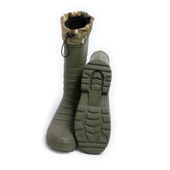 Gezer Kauçuk-Eva Konçlu Uzun Çizme - 5