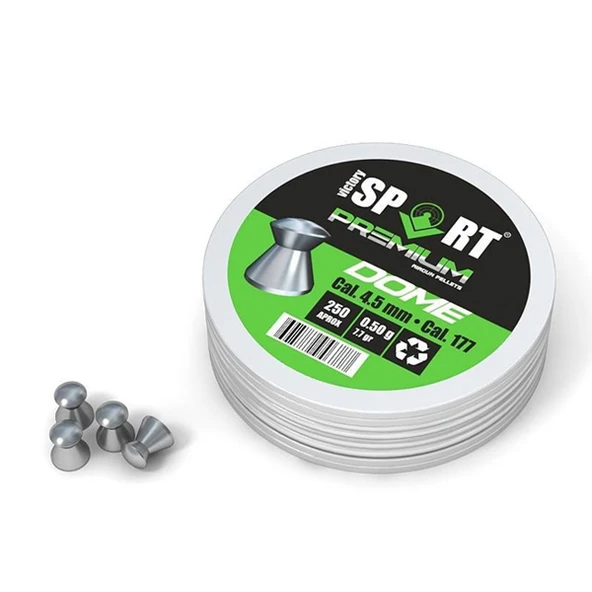 Sport Premium Dome Havalı Saçma 4.5 mm (250li) ürün görseli