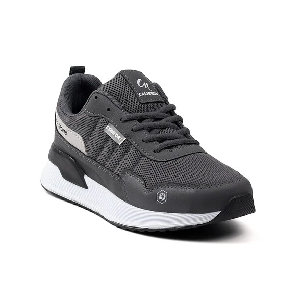 Erkek Füme Spor Ayakkabı Rahat Yürüyüş Koşu Günlük Sneaker Bağcıklı Hafif Taban - Resim 2