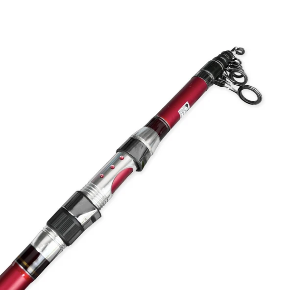 Teleskopik Karbon Surf Olta Kamışı - Redmark - 390cm - 100/200 Gr - Protackle - 2