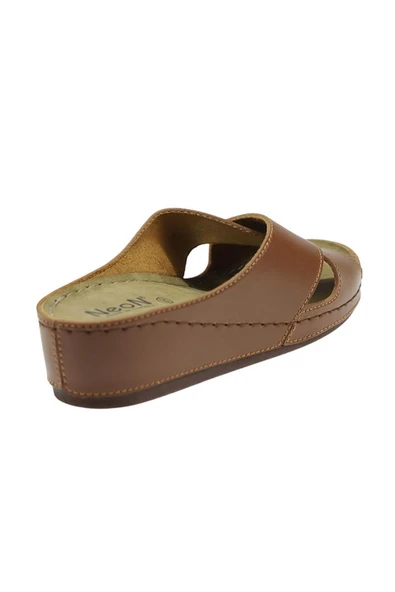 indispensablely  Desy Kadın Ortopedik Taban Şık Konfor Modeli Günlük   Anne Ev Dışarı Terliği - Resim 6