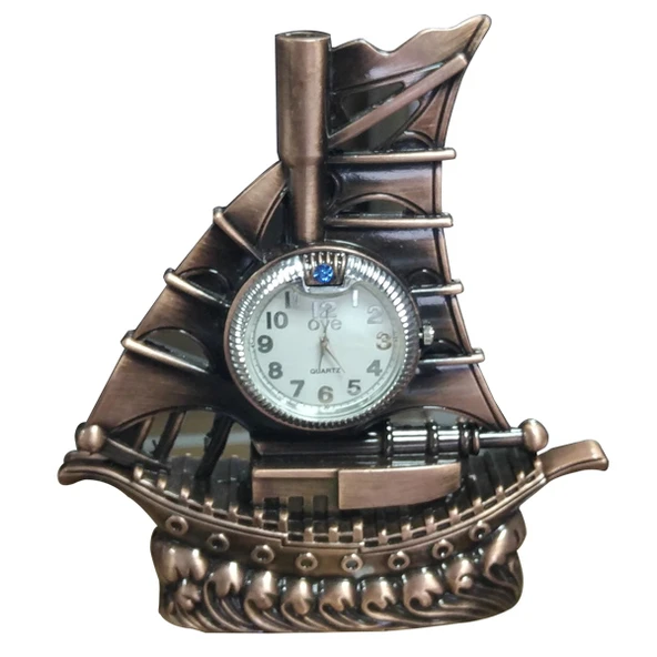 SLH-914 Masaüstü Gemi Saatli Çakmak ürün görseli 1