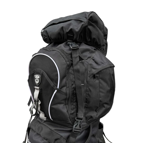 Cakard Profesyonel Dağcı Sırt Çantası 85+10 Lt Siyah 985-CK - 5