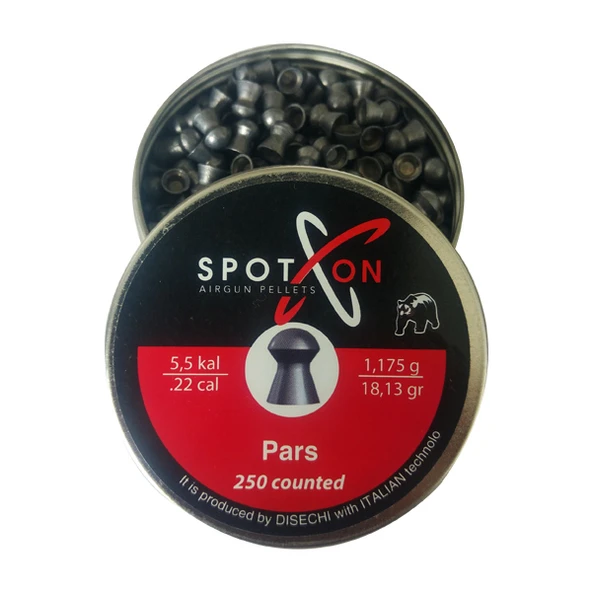 Spoton Pars Havalı Saçma 5.5 mm (250'li) ürün görseli