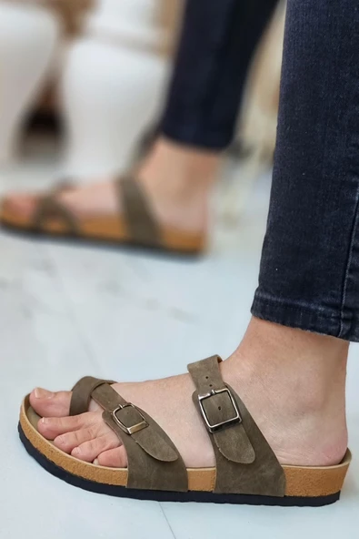 indispensablely  Unisex Şık Konforlu Taban Mayari Parmak Arası Günlük Sahil Plaj Dışarı Ev Terliği - 3
