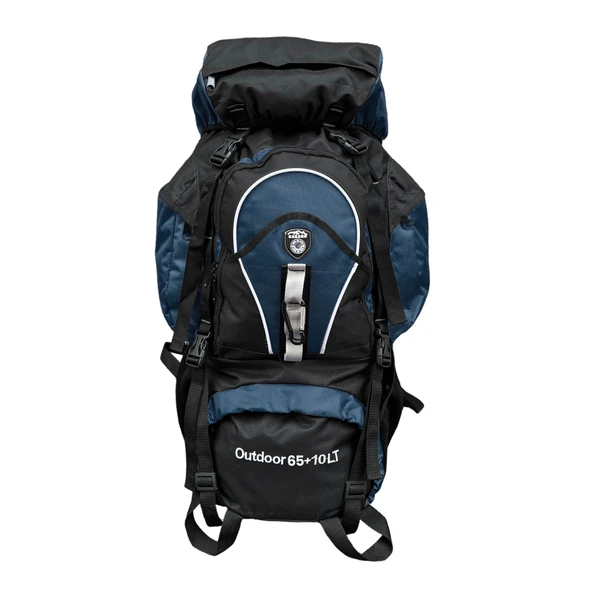 Cakard Profesyonel Dağcı Sırt Çantası 65+10 Lt Lacivert 965-CK
