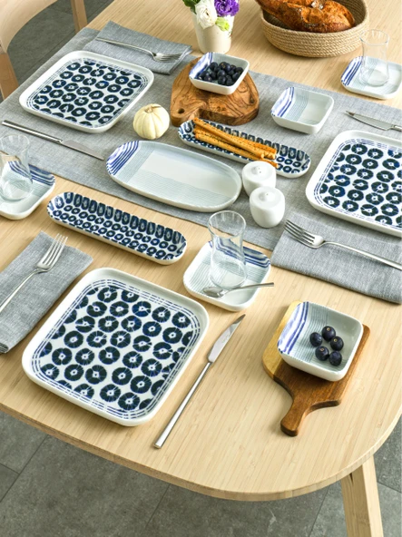 Pierre Cardin Riley Porselen 28 Parça 6 Kişilik Kahvaltı Takımı ürün görseli 1