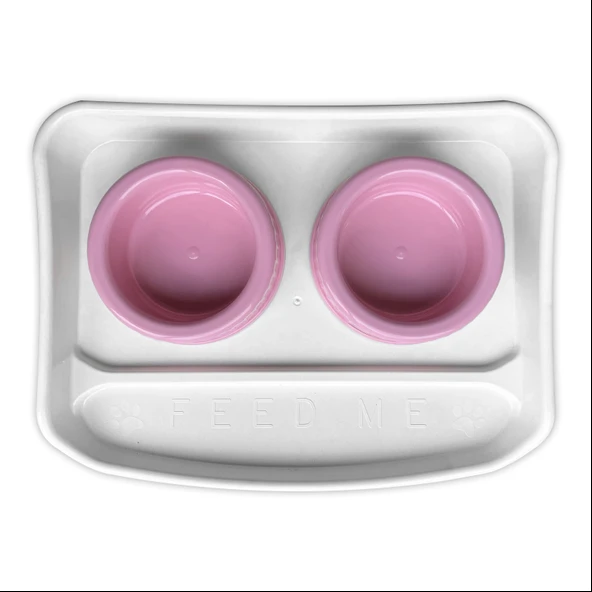 Kedi/Köpek Lüks Mama Seti Pembe - 4