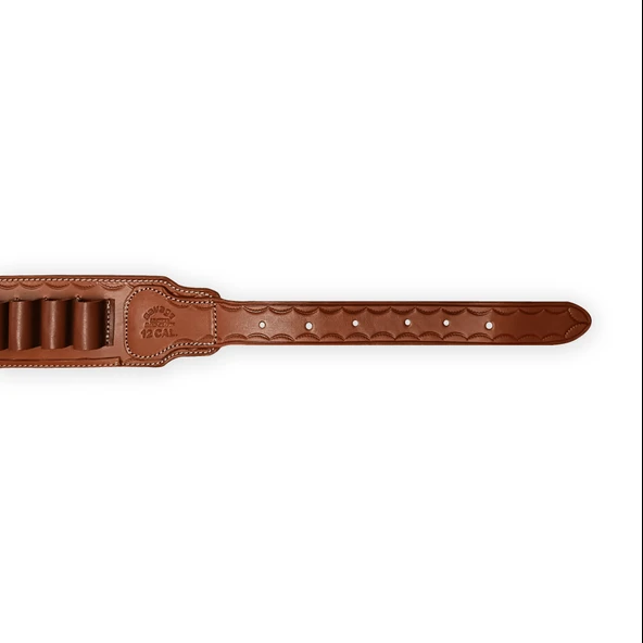 Savage Hakiki Deri Çift Tarafı Açık Fişeklik Kahve (YT-017) - 4