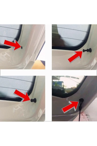 Arka Bagaj Kapağı Pandizot Askı Pimi Skoda Octavia 2013-22 1M6867574A - 5