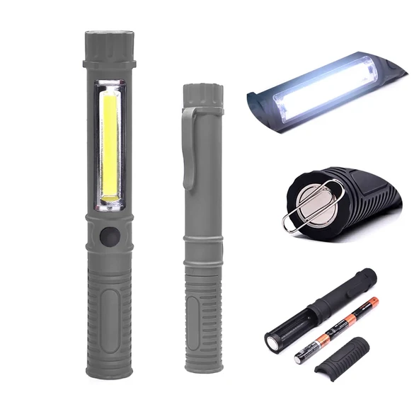 Argeus Mıknatıslı Pilli El Feneri Gri V171 ürün görseli