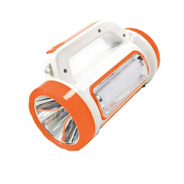 Gold Police Solar&Şarjlı El Feneri JQ-6088 3 W (Projektör) Turuncu - 2