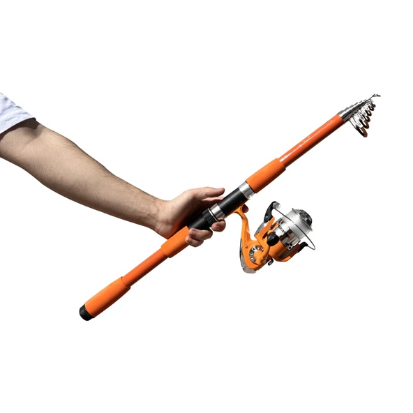 Protackle Combo Kamış Makine Set 3.00 mt Turuncu - 2